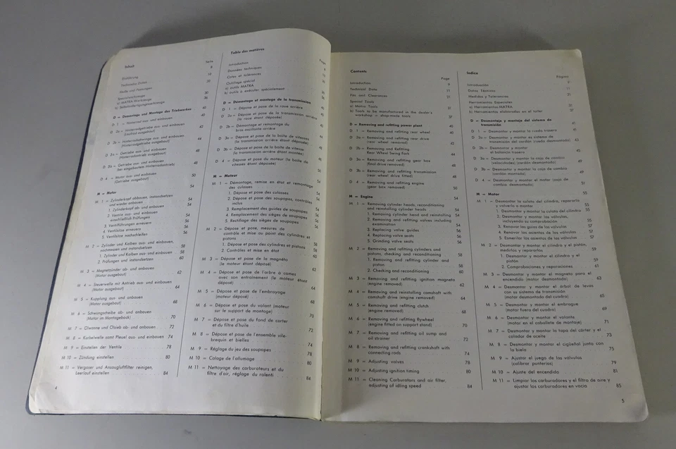 Werkstatthandbuch / Reparaturanleitung BMW Motorrad R 50 / R 60 / R 69 03/1960 - Bild 2 von 4