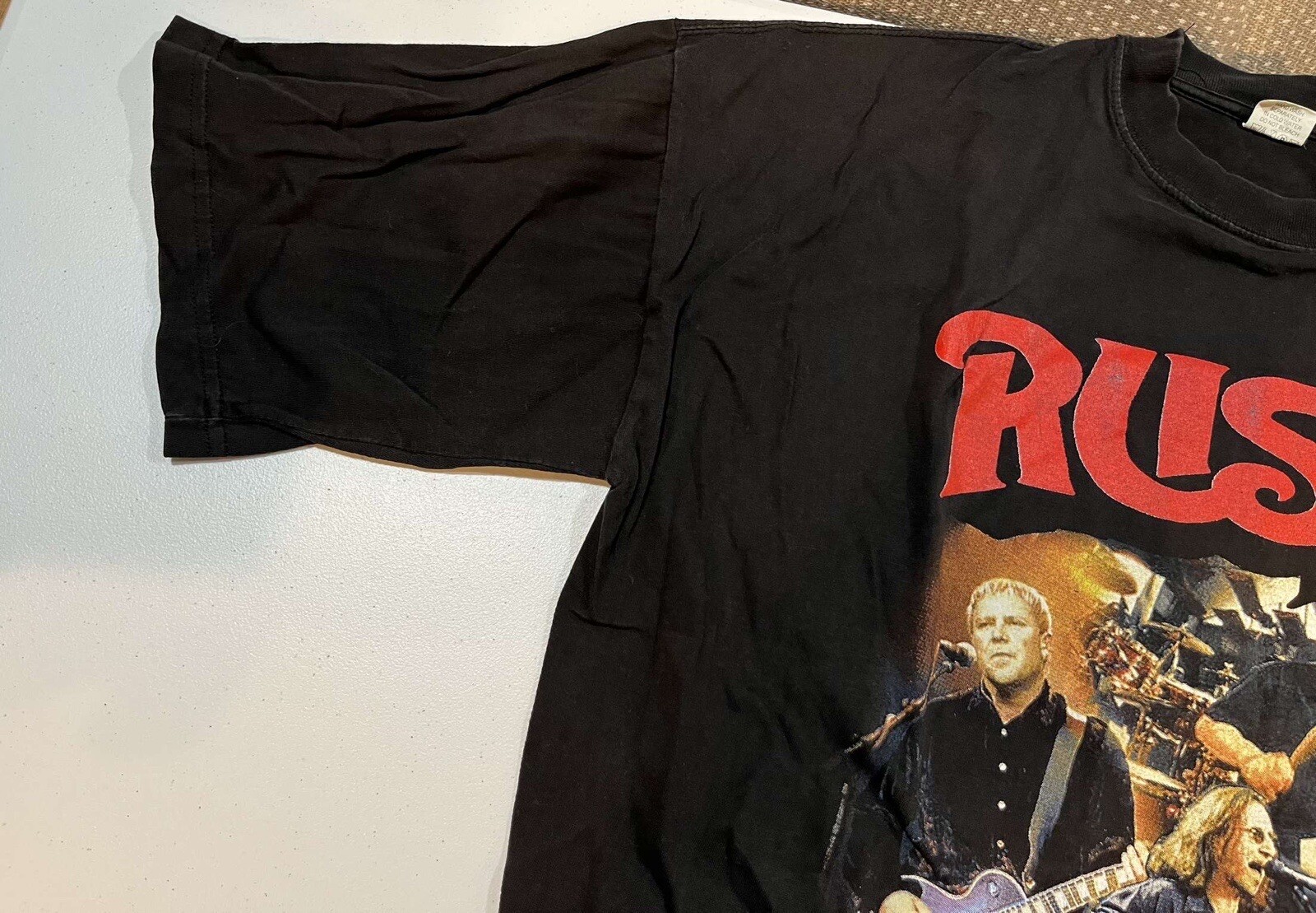 ALTRA T shirt vintage Rush Concert Tour effetto invecchiato XL nera migliore XL usata in ottime condizioni
