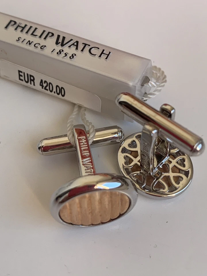 Gemelli Philip Watch In Argento&Oro Rosa - Immagine 4 di 4