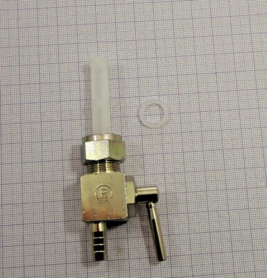 Robinet À Essence M16x1 Pour Oldtimer - 8Mm Grand Soif 1A Qualité Italie - Photo 1/4