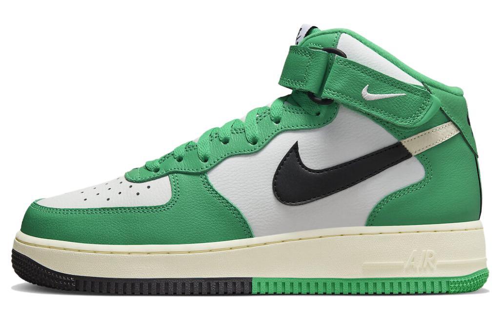 Nike Air Force 1 Mid LV8 Split White Stadium Green  DZ2554-100