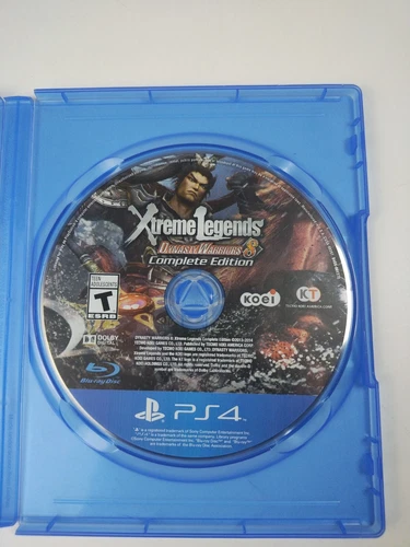 Dynasty Warriors 8: Xtreme Legends Complete Edition (Sony PS4, 2014) Disc Only