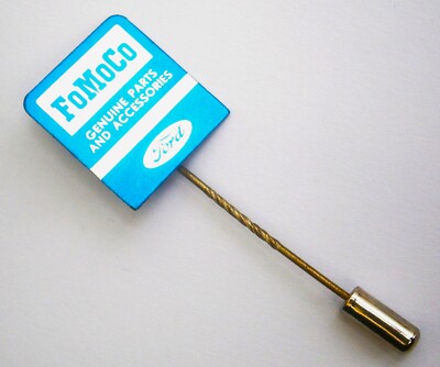 B158) Fomoco Ford Autoteile und Zubehör Oldtimer Werbung Anstecknadel Anstecker