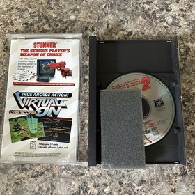 Virtua Cop 2 Sega Saturn MINT condition COMPLETE In Box Tested