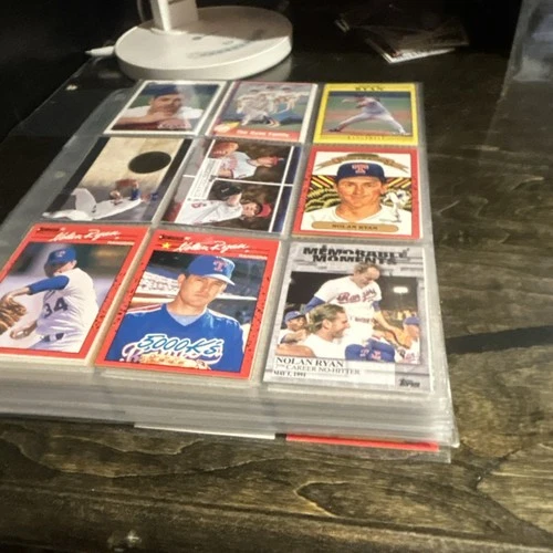 Topps MLB Baseball Card Lot Nolan Ryan Astros Rangers Mets Checklist