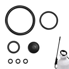 Chapin Seal Gasket Set Compatible with 20000 Sprayers, Pump O Rings M, black 
