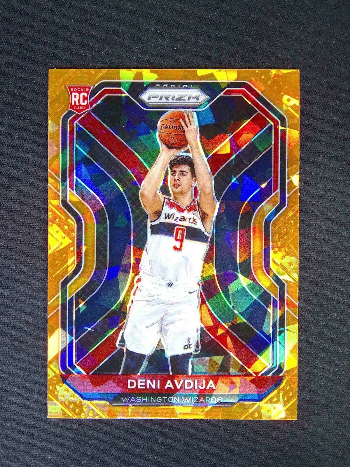 2020-21 Panini Prizm Deni Avdija #290 RC Rookie Orange Ice
