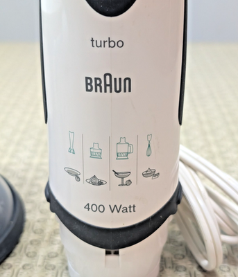 Braun MultiQuick MR5550CA Turbo Hand Blender w/ Accessories - 400W