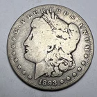 1893 Philadelphia Mint Morgan Silver Dollar VG