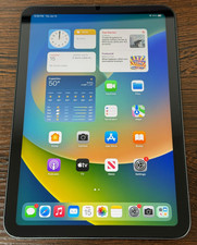 Apple iPad mini 6th Generation 64GB Wi-Fi - Gray - 100 Batt - Excellent Used