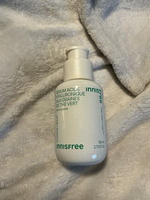 Innisfree Green Tea Seed Hyaluronic Serum 80ml Hydrate Plus Glow