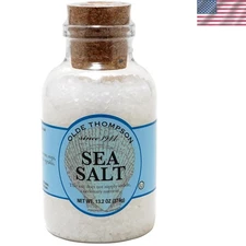 Gourmet 3.2oz Mediterranean Sea Salt Refill for Grinders - Elevate Your Dishes