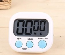 Magnetic LCD digital timer Kitchen cooking timer Loud alarm battery excluded