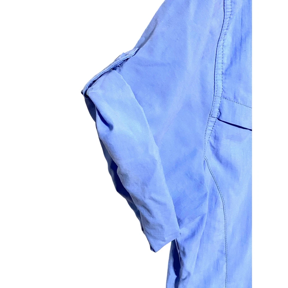 Camisa ventilada World Wide Sportsman manga enrollable mujer S azul pesca al aire libre  Foto 3 de 4