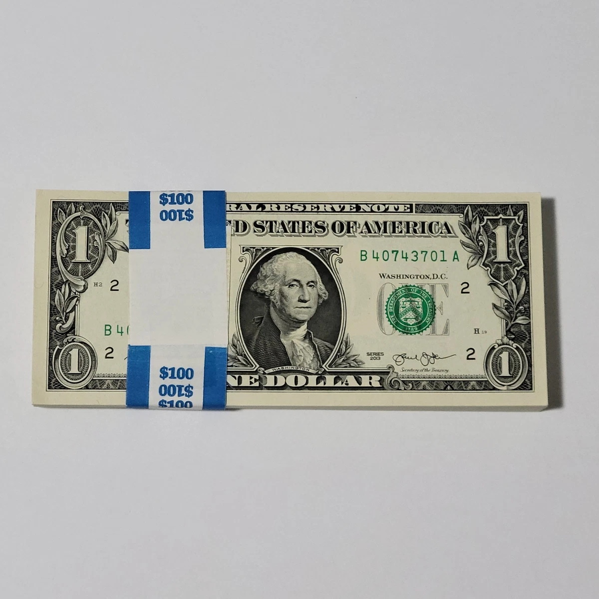 Uncirculated $1 2013 US Federal Reserve Small Notes for sale | eBay