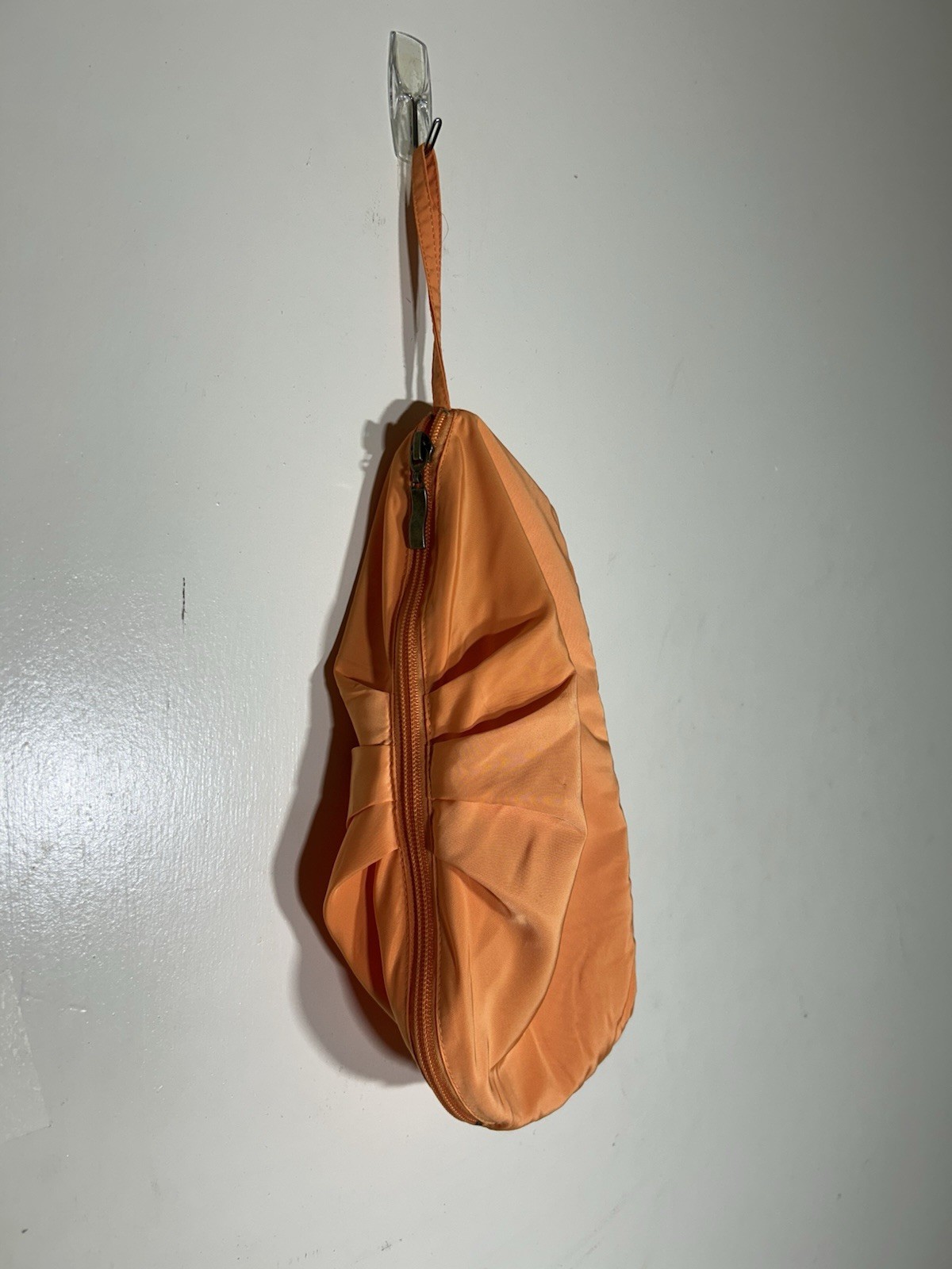 Vintage Pendeleton Bright Orange Packable ZipUp H… - image 17