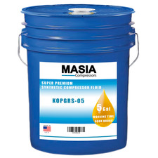 PGRS Synthetic Oil, Synthetic Base, Made in USA Sullair l Palatek ISO-32 5 Gal (Canadian Pre-Owned)