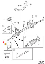 Rotule de direction Volvo V40