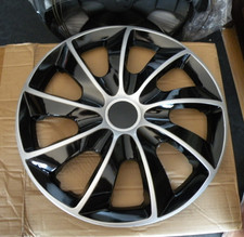 Silver Black 15 Hub Caps R17 Wheel Cover Tire Set 4 2 Has Issue Free Shipping Silver Black 15 Hub Caps R17 Wheel Cover Tire Set 4 2 Has Issue Free Shipping