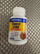 Enzymedica Digest Gold + Probiotics Supplement, 45 Capsules exp 3/2026 SEALED