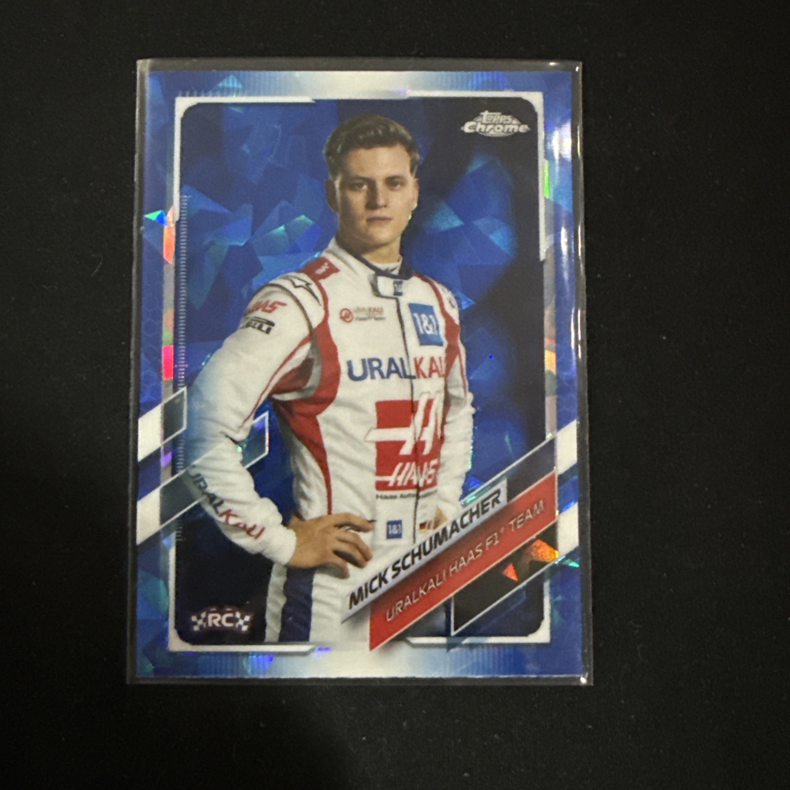 2021 Topps Chrome Sapphire Formula 1 #17 Mick Schumacher RC