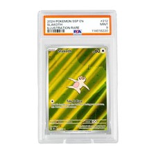 2024 POKEMON SSP EN-SURGING SPARKS ILLUSTRATION RARE #212 SLAKOTH PSA 9 on eBay