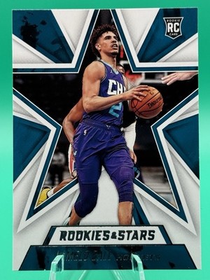 2020-21 Chronicles Rookies & Stars Lamelo Ball Rookie Card RC #654 Hornets