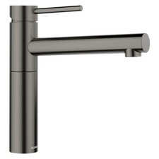 Blanco 527572 Alta II Bar Faucet 1.5 GPM Satin Dark Steel 360 Swivel