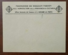 FEDERAZIONE DEI SINDACATI FASCISTI DEGLI AGRICOLTORI DELLA PROVINCIA DI CATANIA