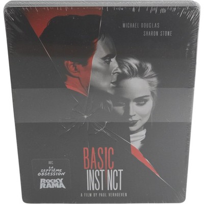 Basic Instinct 4K Ultra HD + Blu-ray Steelbook Geprägt Douglas, Sharon Stone B