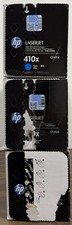 3-Pack Genuine HP 410X High Volume Color Toner Set - Cyan / Yellow / Magenta