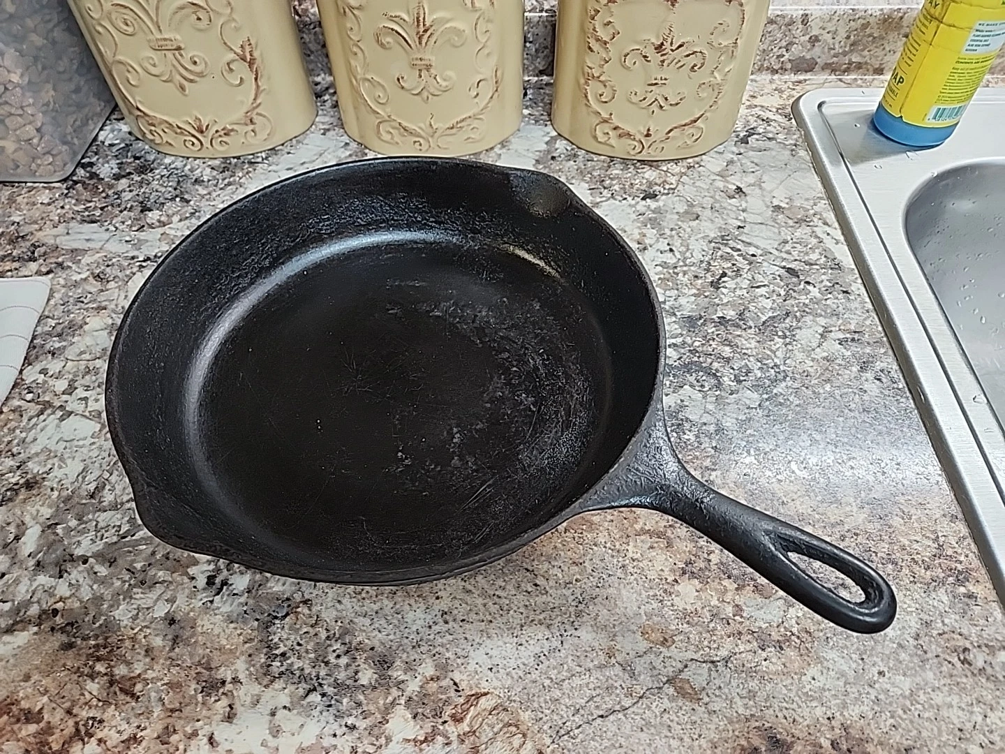 Vintage Wagner Ware Sidney -0- 1060 Large Cast Iron Skillet Pan 11 3/4"
