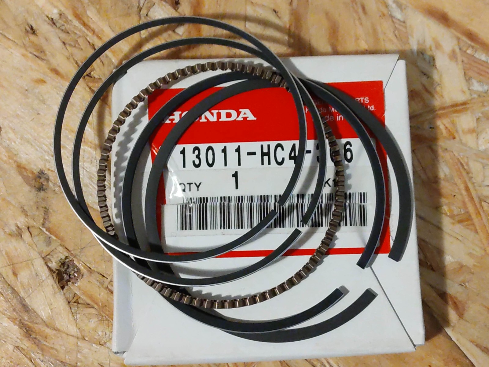 Segment de piston standard pour Honda TRX300FW de 1989 à 1998 et TRX300