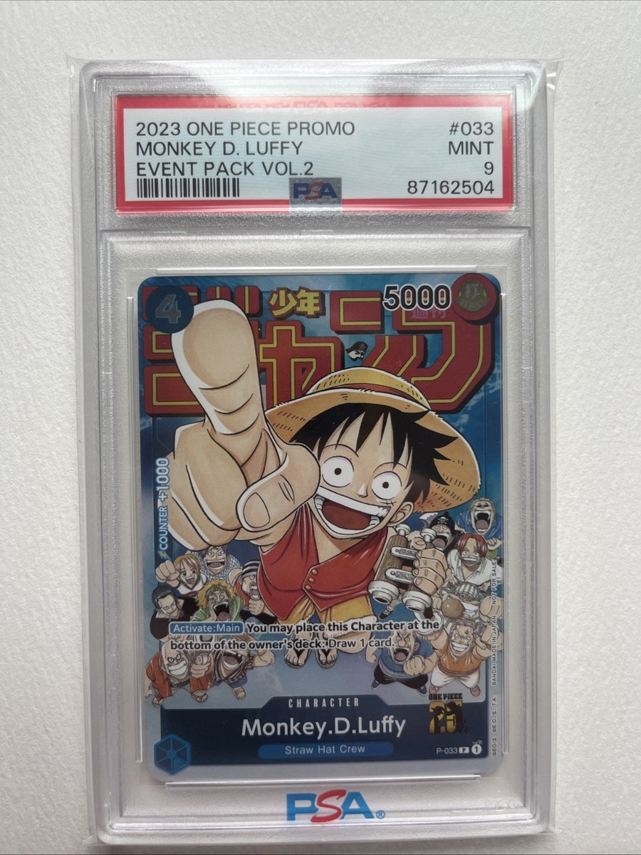 Monkey.D.Luffy (Event Pack Vol. 2) P-033 One Piece Promotion Cards