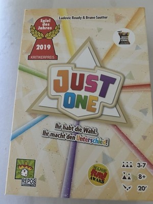 Just One Spiel des Jahres 2019 - Neuwertig