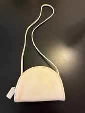 Coach Kimball Zip Purse Half Moon Bone Vintage Pre 1994 Made in USA Lightly Used