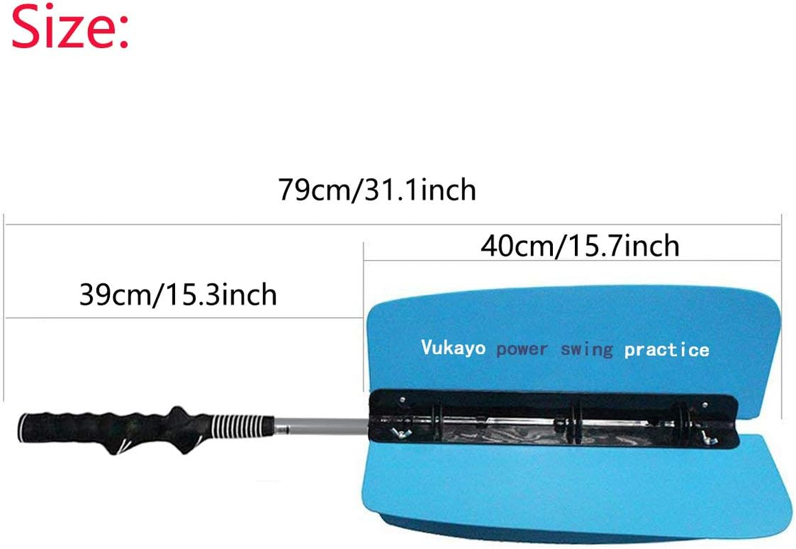 Golf Power Resistance Trainer,Golf Swing Training Aid Fan for Golf
