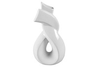 Vase Keramik Tischvase Tischdeko Blumenvase Designvase Deko Glasiert 32Cm Hoch