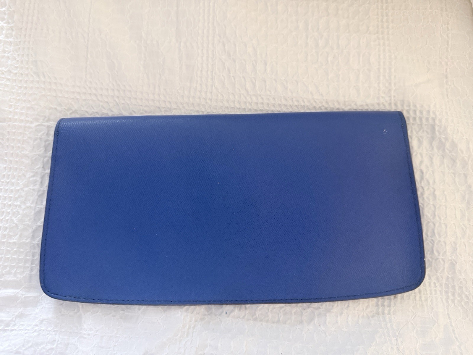 Tory Burch Jelly Blue Clutch Purse NEW thumbnail 2
