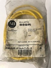 Allen Bradley 889R-F3ACA-2 QD Cordset 3 Pin AC Micro Straight 2M Ser A NIB