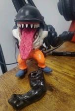 Vintage Mattel 1995 Street Sharks Moby Lick Action Figure Broken Arm See Pic