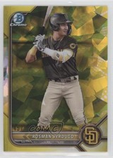 2022 Bowman Chrome Draft Sapphire Edition Yellow 45/99 Rosman Verdugo 09an