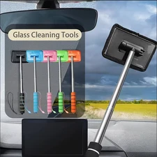 Window Windshield Cleaning Tool Microfiber Car Wiper Cleaner Glass Brush