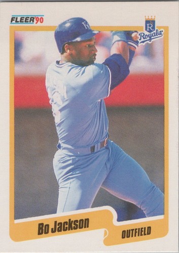 Bo Jackson #110 1990 Fleer Canadian card