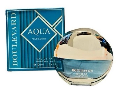 Boulevard Aqua Perfume For Men inspired by Bvlgari Aqva Pour Homme. New In Box