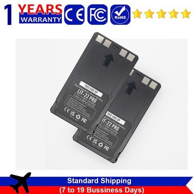 2x LIT-22 PRO Battery For Flex-M Flex G-36 Flex-Plus Flex-S S-Dark Trail Camera