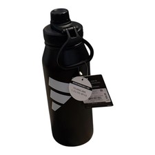 Adidas Water Bottle. Black with white adidas Logo