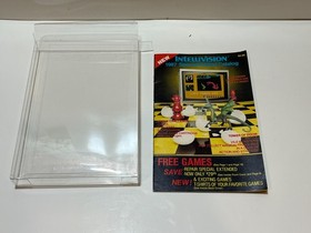 Original SEALED 1982 Shark! Shark! video game Intellivision CIB + 1987 catalog