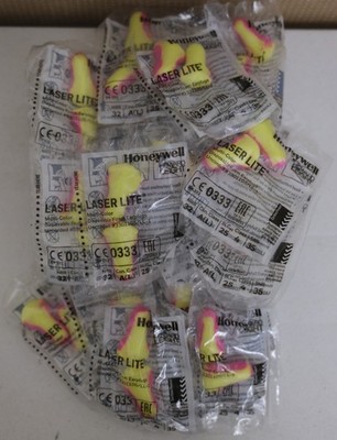 Honeywell LL-1 LASER LITE Uncorded Foam Earplugs, Individually Wrapped, 25 PAIRS
