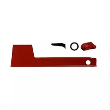 Replacement Aluminum Mailbox Flag Kit Red